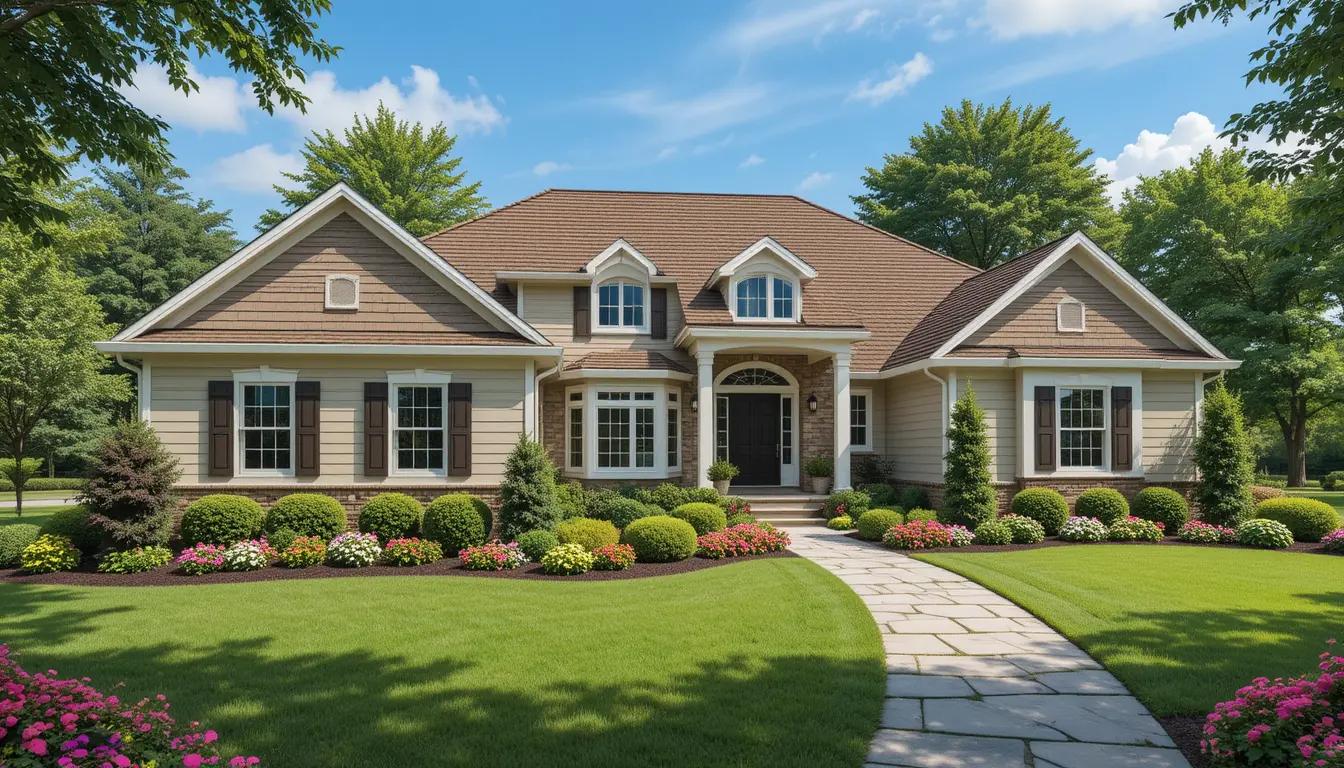 Best Exterior Colors for Houses with Brown Roofs