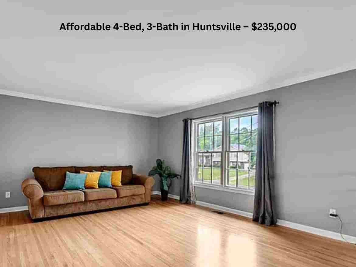 Affordable 4-Bed, 3-Bath in Huntsville – $235,000 (4)