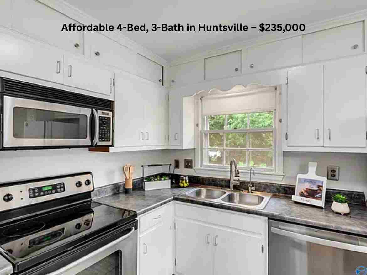 Affordable 4-Bed, 3-Bath in Huntsville – $235,000 (5)