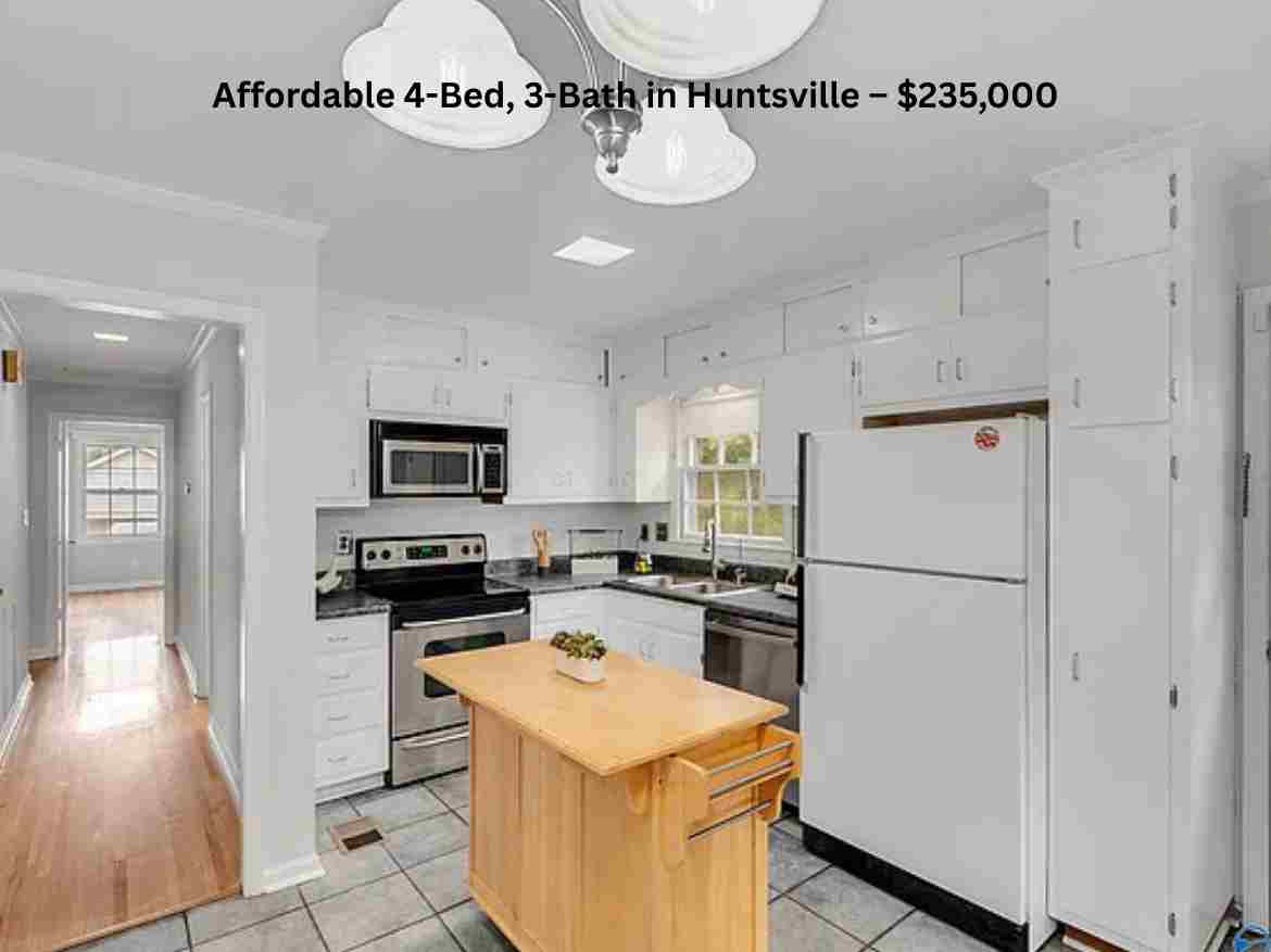 Affordable 4-Bed, 3-Bath in Huntsville – $235,000 (6)