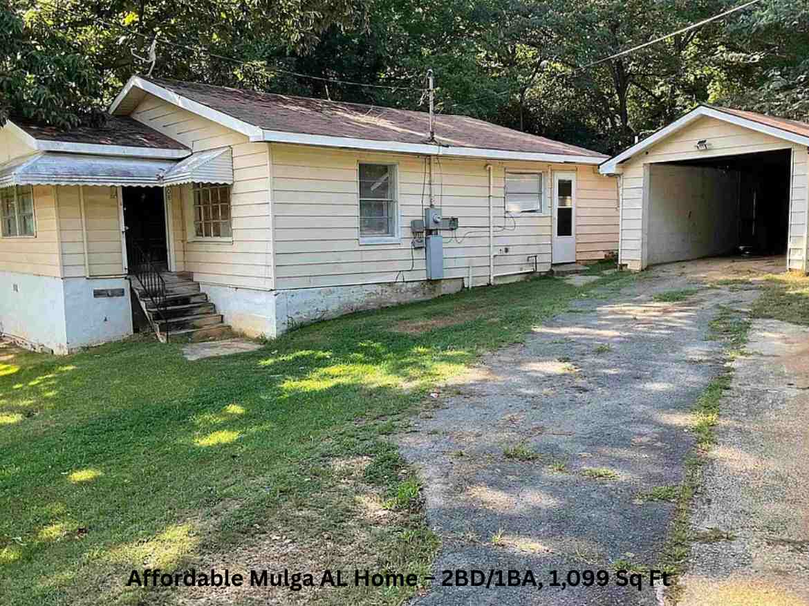 Affordable Mulga AL Home – 2BD1BA, 1,099 Sq Ft