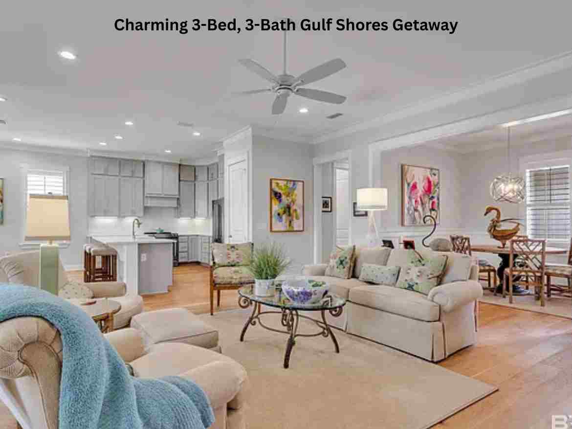 Charming 3-Bed, 3-Bath Gulf Shores Getaway (4)