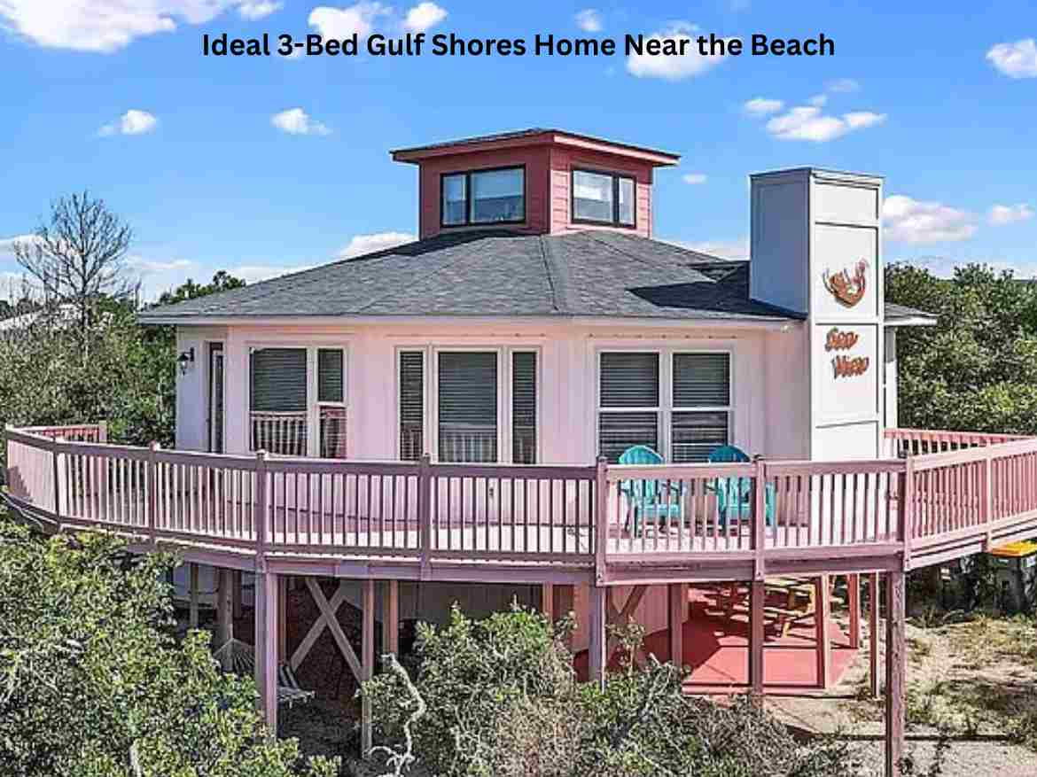 Ideal 3-Bed Gulf Shores Home Near the Beach (11)