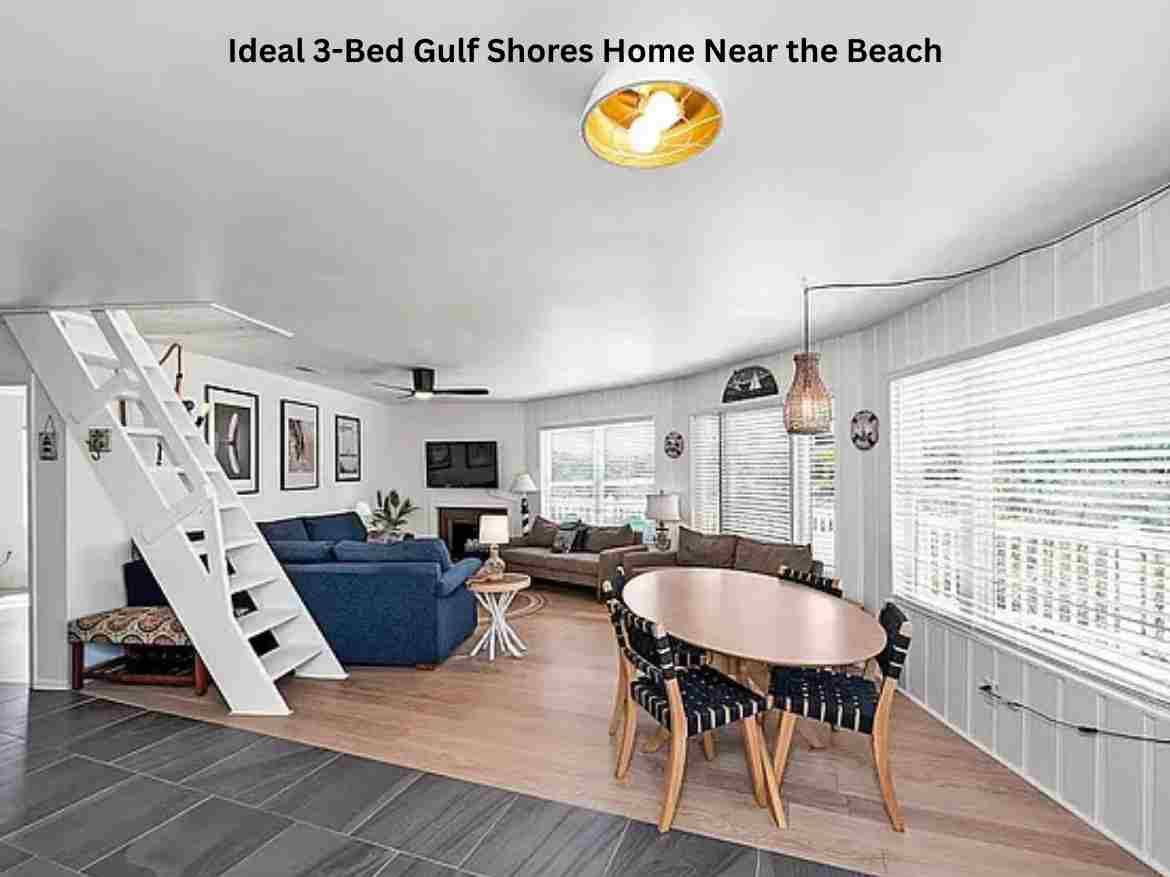 Ideal 3-Bed Gulf Shores Home Near the Beach (3)