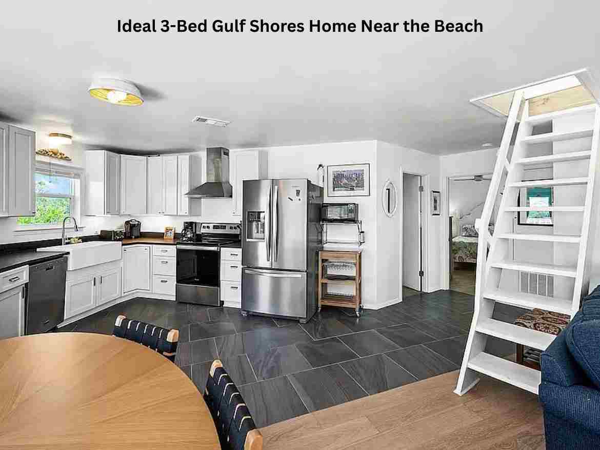 Ideal 3-Bed Gulf Shores Home Near the Beach (4)