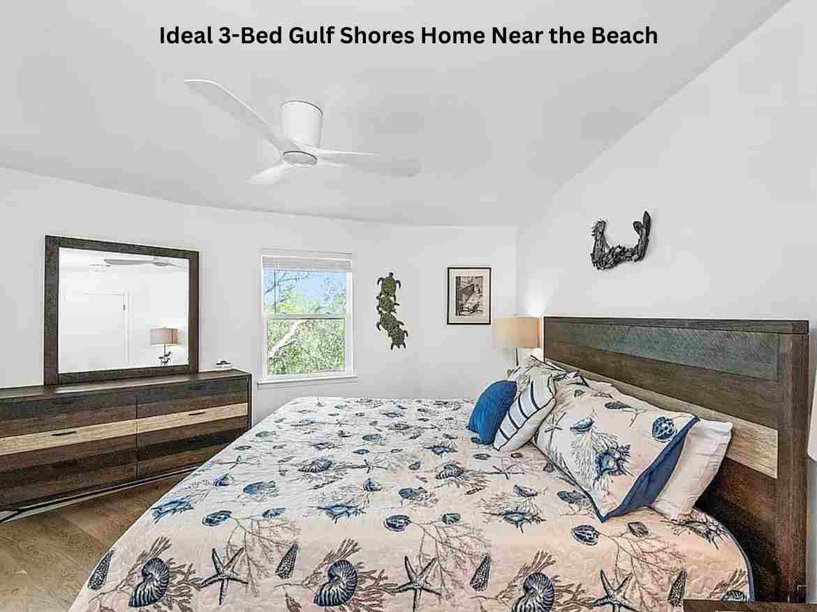 Ideal 3-Bed Gulf Shores Home Near the Beach (6)