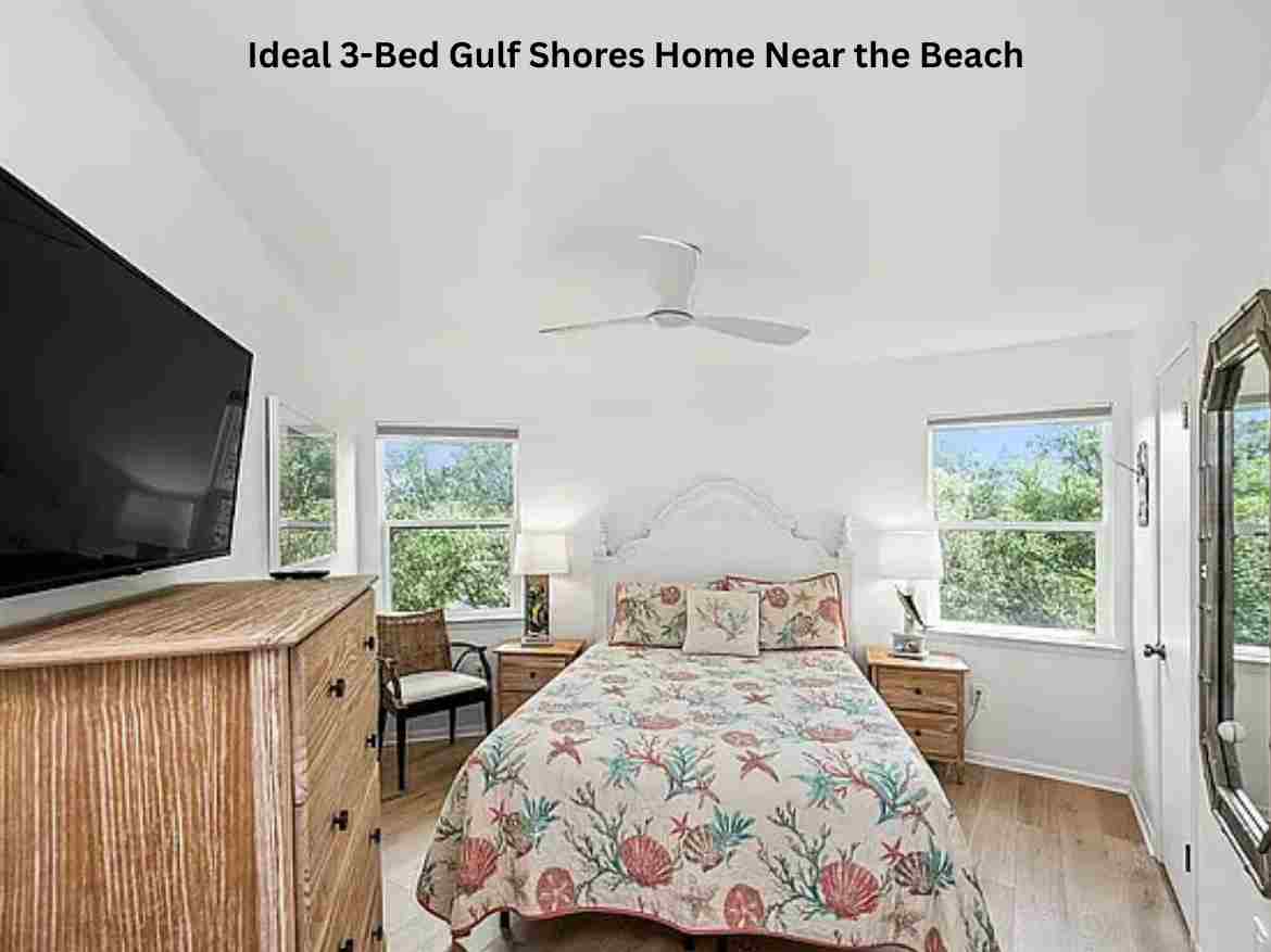 Ideal 3-Bed Gulf Shores Home Near the Beach (7)