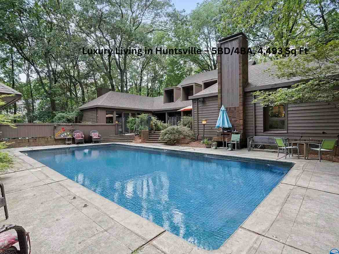 Luxury Living in Huntsville – 5BD4BA, 4,493 Sq Ft