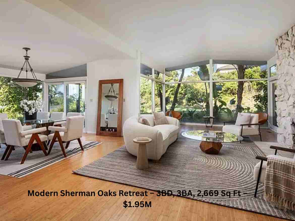 Modern Sherman Oaks Retreat – 3BD, 3BA, 2,669 Sq Ft – $1.95M (3)