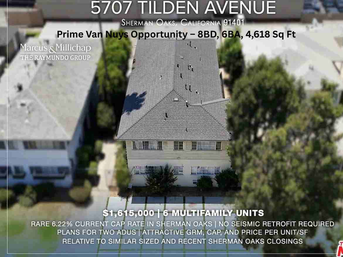 Prime Van Nuys Opportunity – 8BD, 6BA, 4,618 Sq Ft (1)
