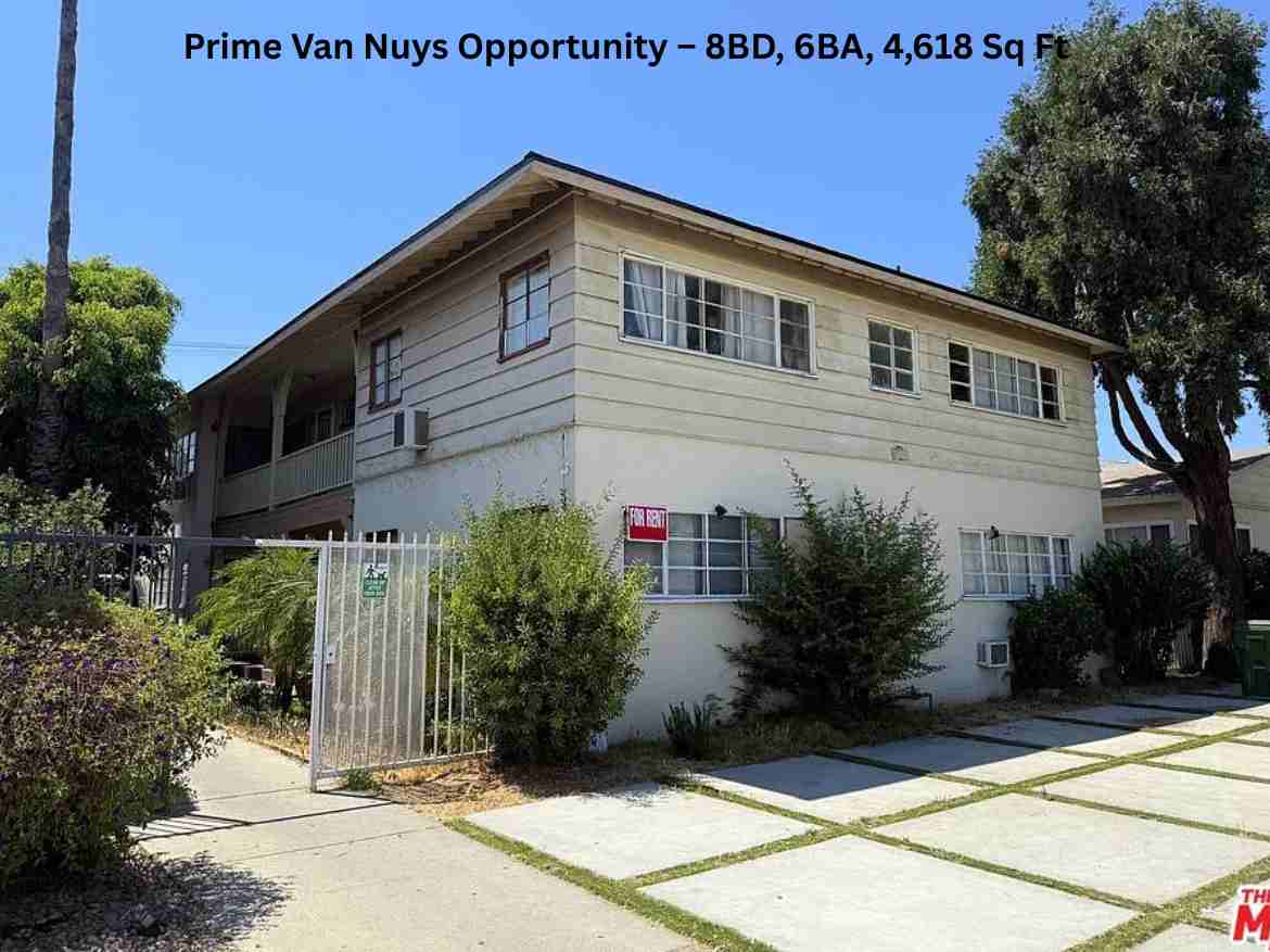 Prime Van Nuys Opportunity – 8BD, 6BA, 4,618 Sq Ft