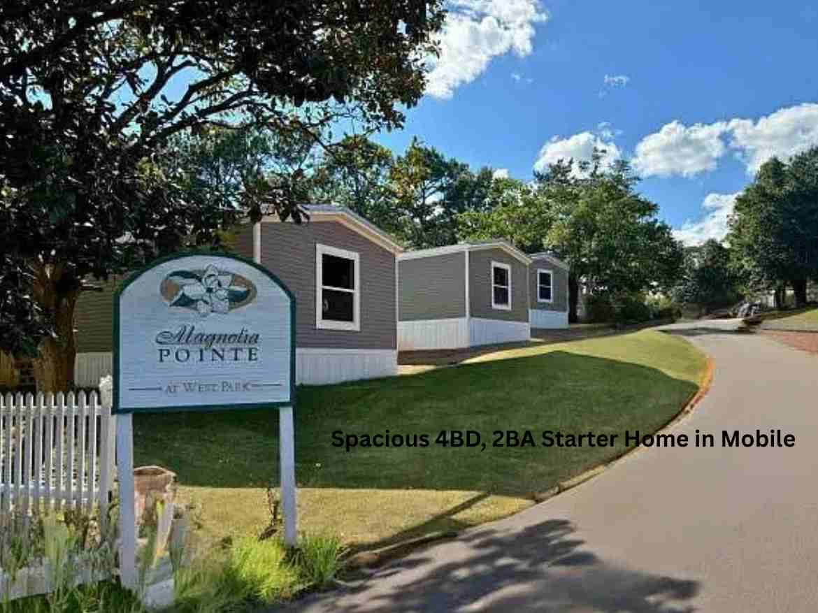 Spacious 4BD, 2BA Starter Home in Mobile