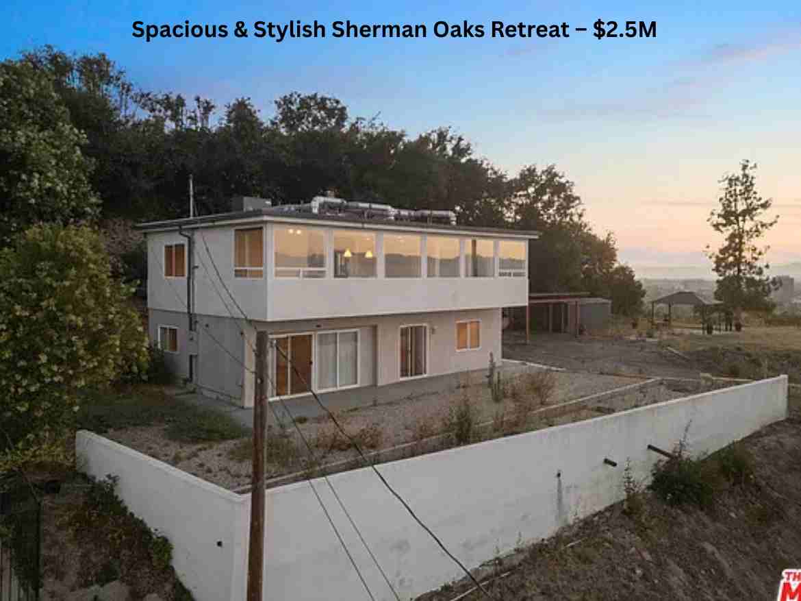 Spacious & Stylish Sherman Oaks Retreat – $2.5M (1)