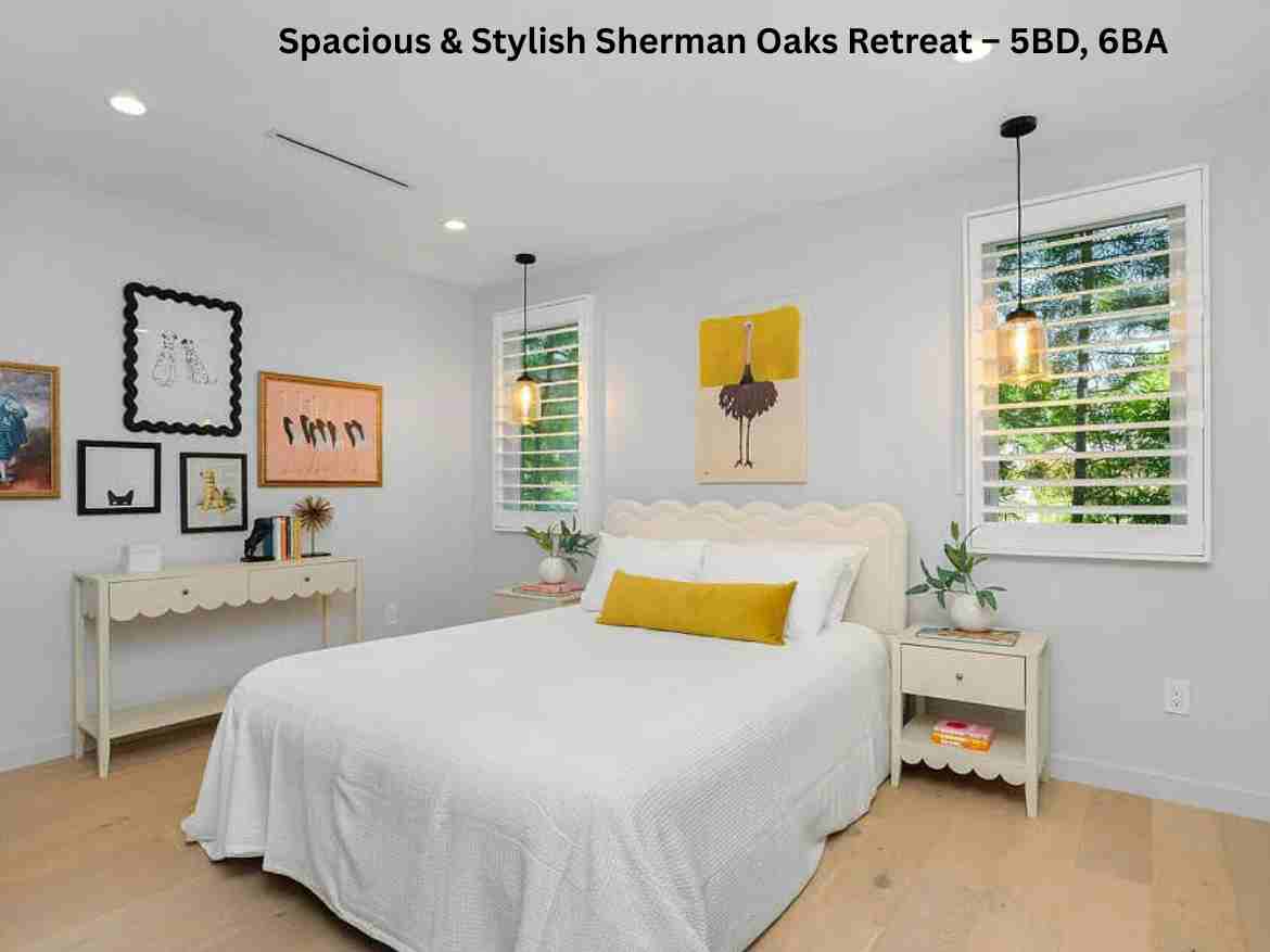 Spacious & Stylish Sherman Oaks Retreat – 5BD, 6BA (12)