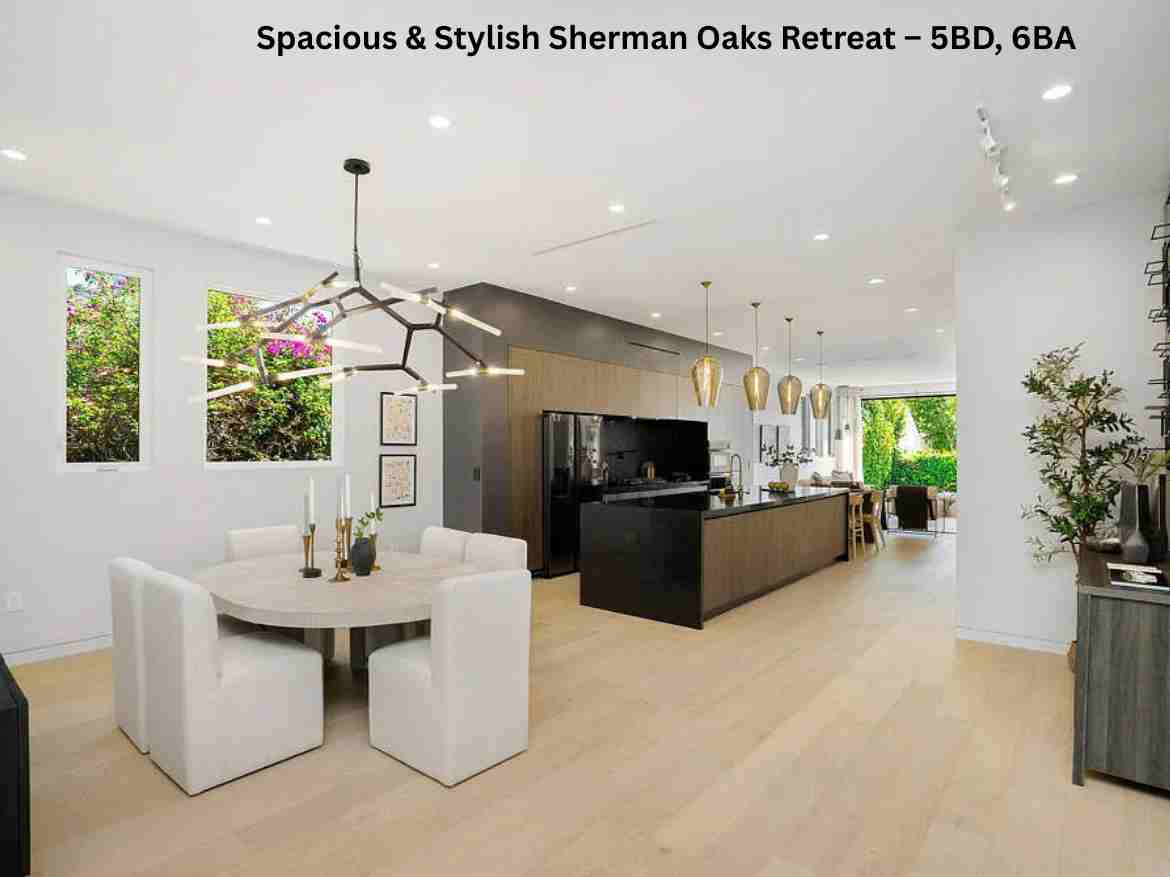 Spacious & Stylish Sherman Oaks Retreat – 5BD, 6BA (3)