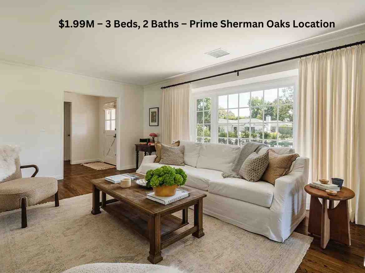 $1.99M – 3 Beds, 2 Baths – Prime Sherman Oaks Location (2)