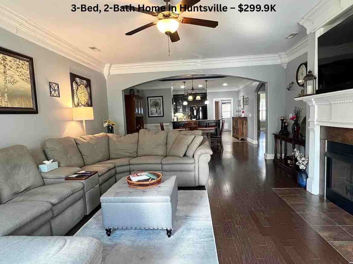 3-Bed, 2-Bath Home in Huntsville – $299.9K (2)