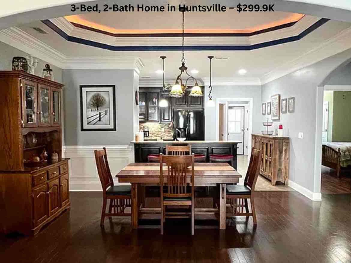 3-Bed, 2-Bath Home in Huntsville – $299.9K (3)