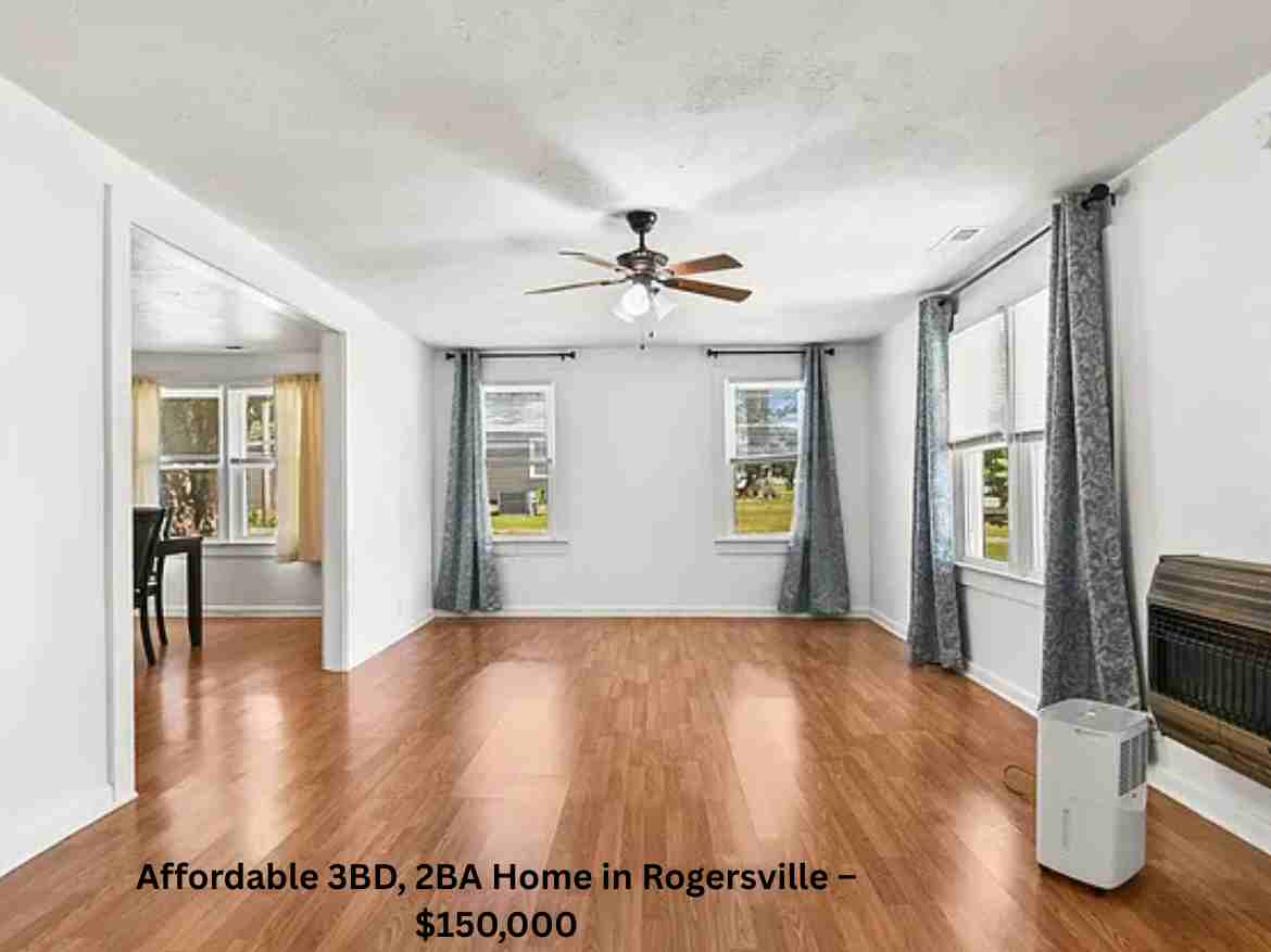 Affordable 3BD, 2BA Home in Rogersville – $150,000 (1)