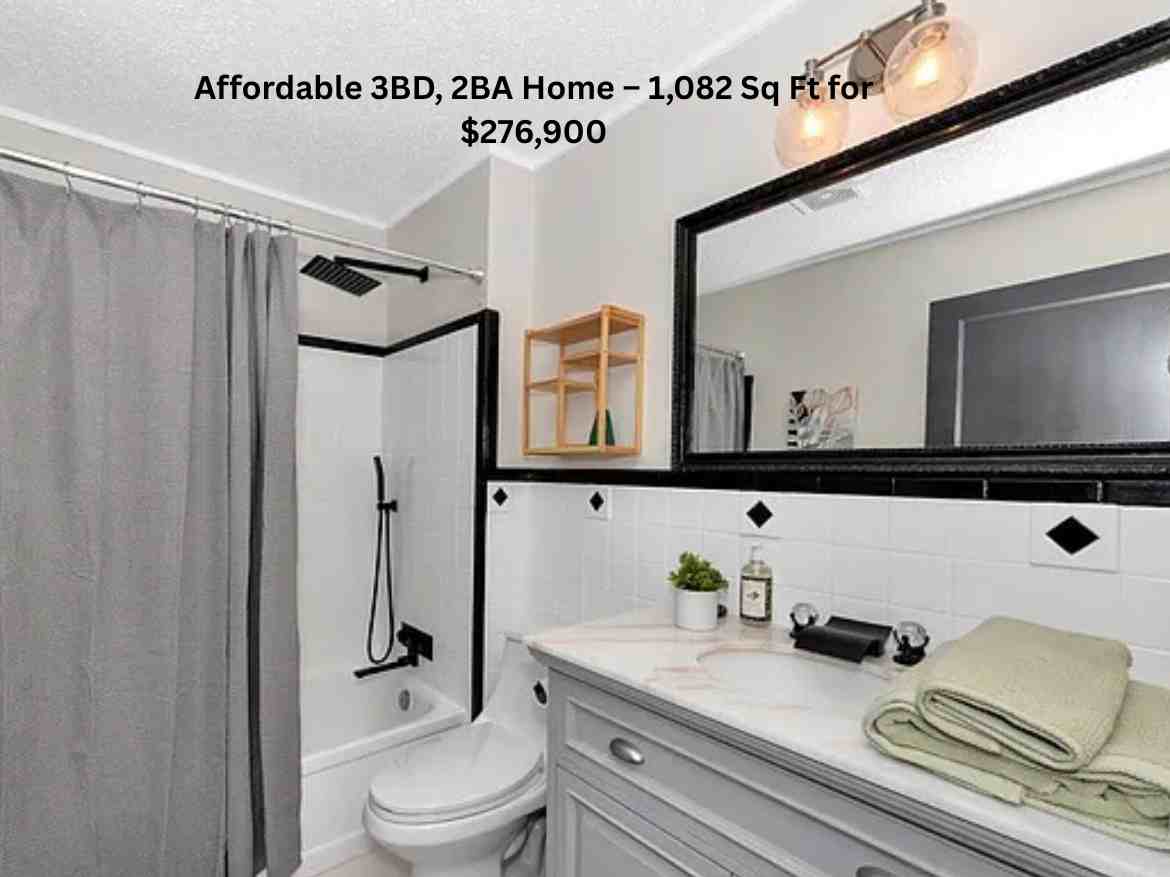 Affordable 3BD, 2BA Home – 1,082 Sq Ft for $276,900 (10)