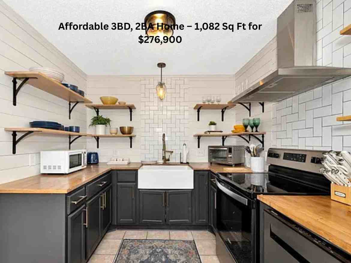 Affordable 3BD, 2BA Home – 1,082 Sq Ft for $276,900 (5)