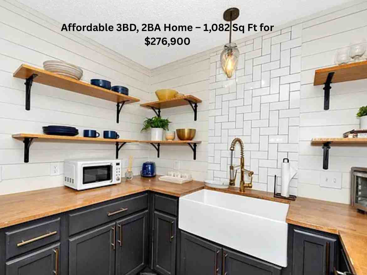 Affordable 3BD, 2BA Home – 1,082 Sq Ft for $276,900 (6)