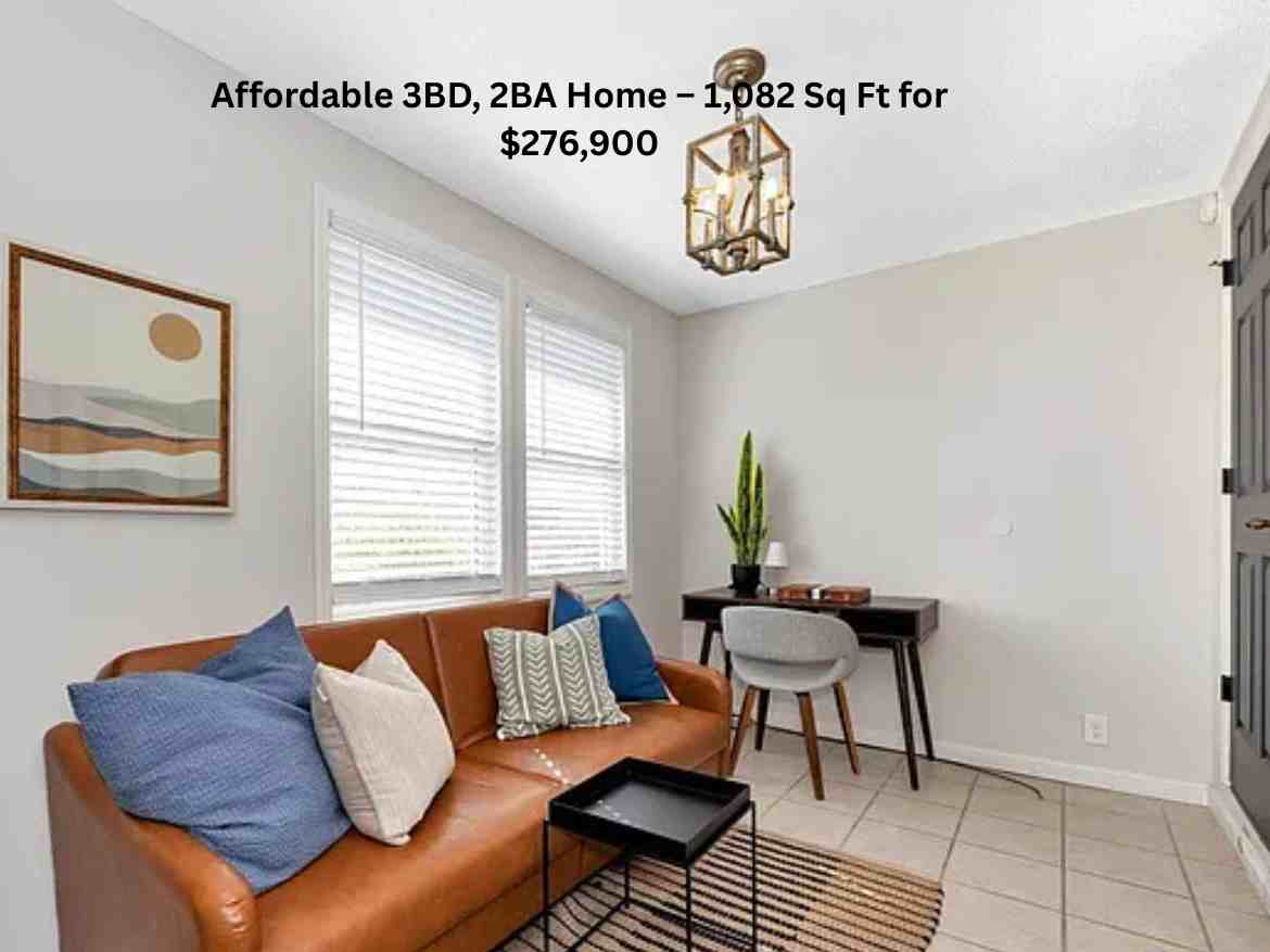 Affordable 3BD, 2BA Home – 1,082 Sq Ft for $276,900 (7)