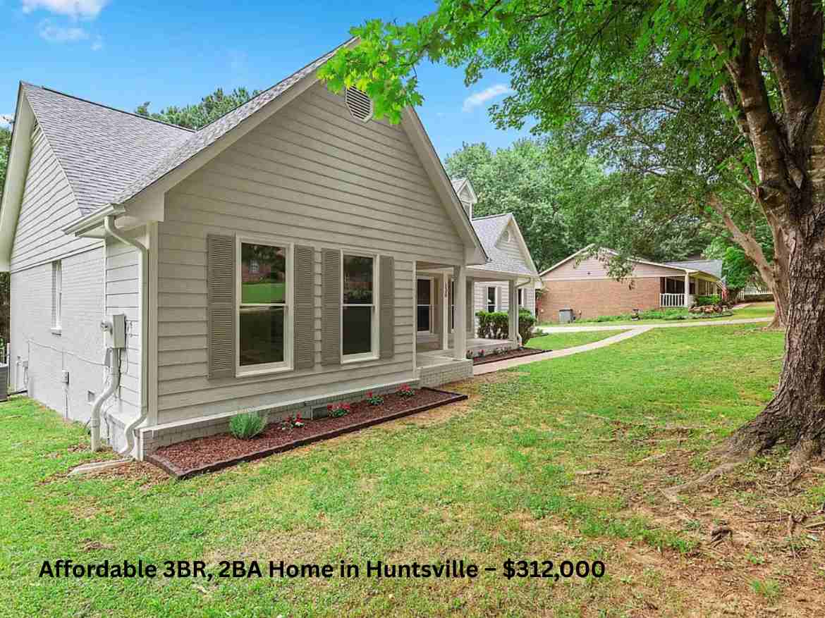 Affordable 3BR, 2BA Home in Huntsville – $312,000 (8)