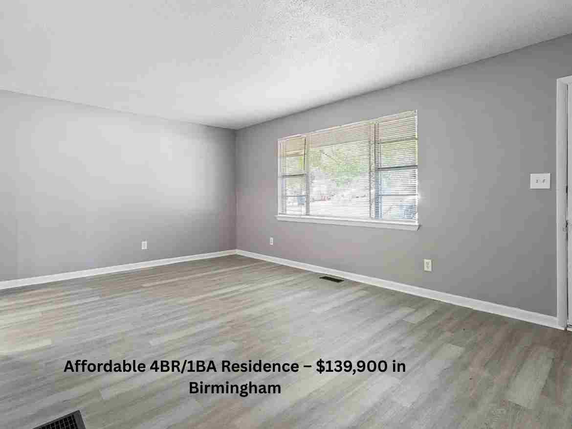 Affordable 4BR1BA Residence – $139,900 in Birmingham (2)