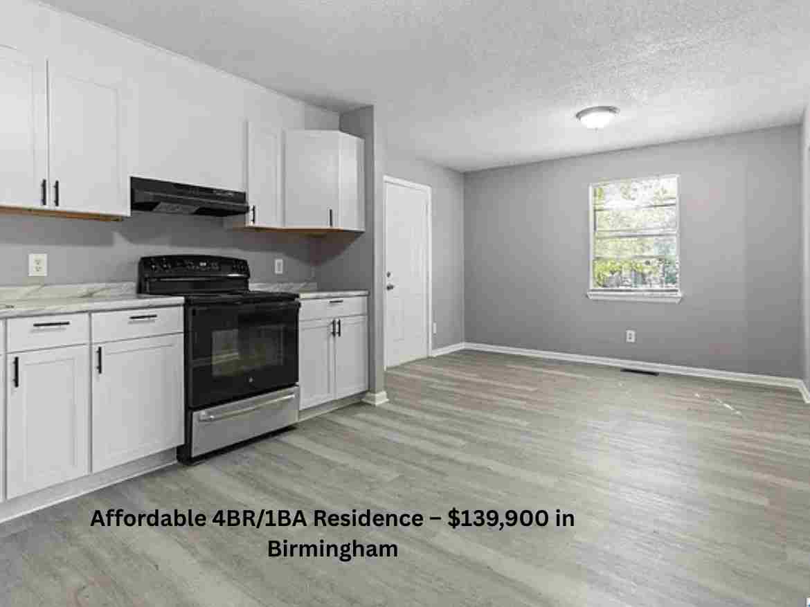 Affordable 4BR1BA Residence – $139,900 in Birmingham (3)