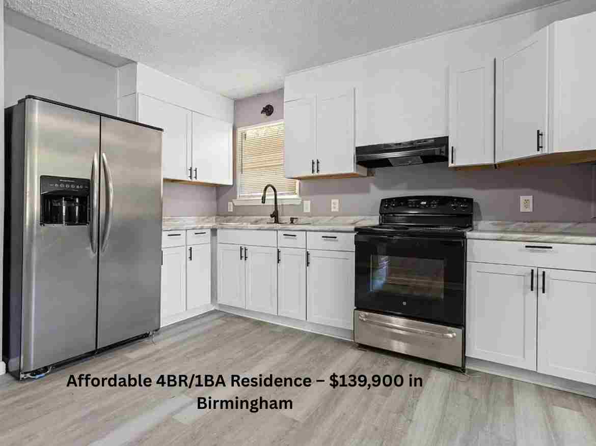 Affordable 4BR1BA Residence – $139,900 in Birmingham (4)