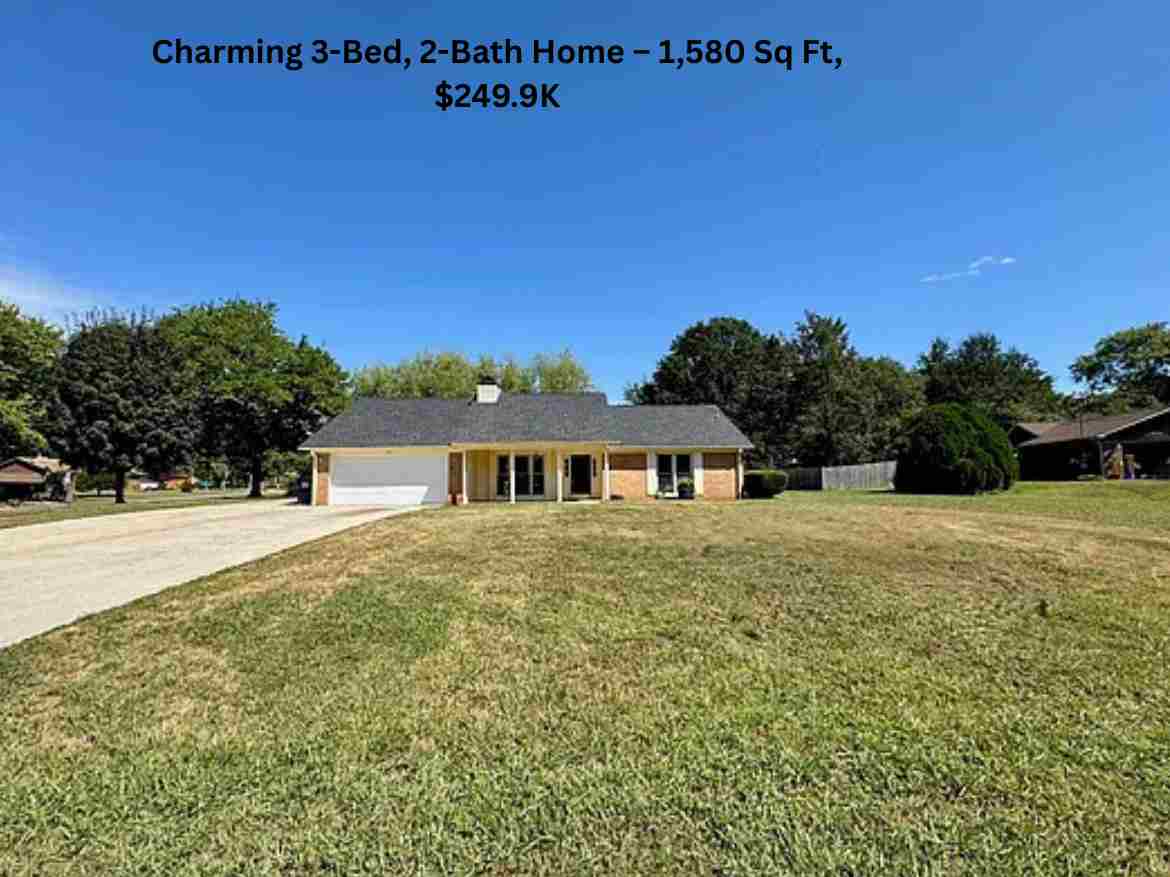 Charming 3-Bed, 2-Bath Home – 1,580 Sq Ft, $249.9K (1)
