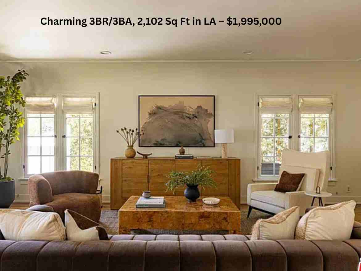 Charming 3BR3BA, 2,102 Sq Ft in LA – $1,995,000 (1)