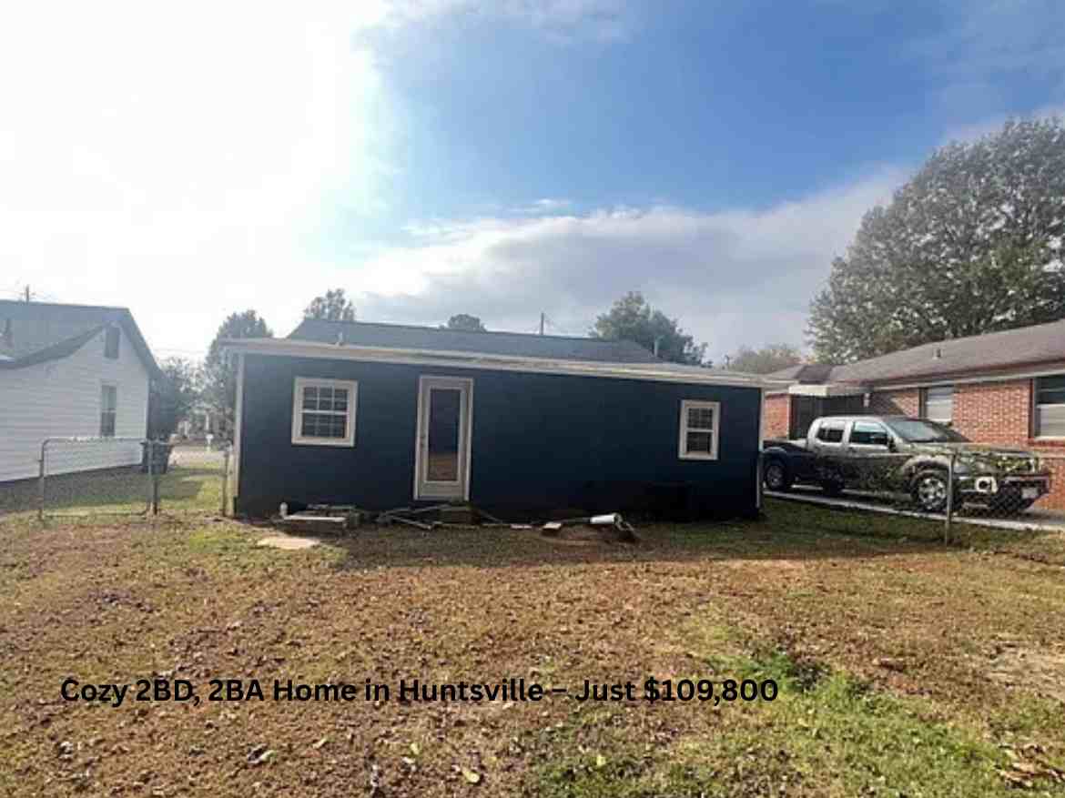 Cozy 2BD, 2BA Home in Huntsville – Just $109,800 (5)