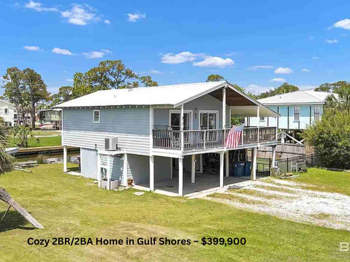 Cozy 2BR2BA Home in Gulf Shores – $399,900 (1)