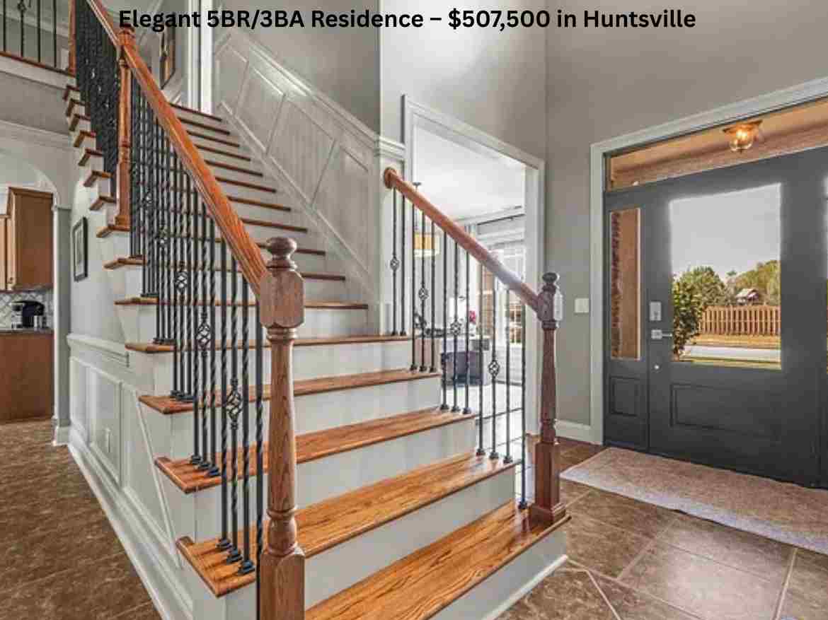 Elegant 5BR3BA Residence – $507,500 in Huntsville (10)