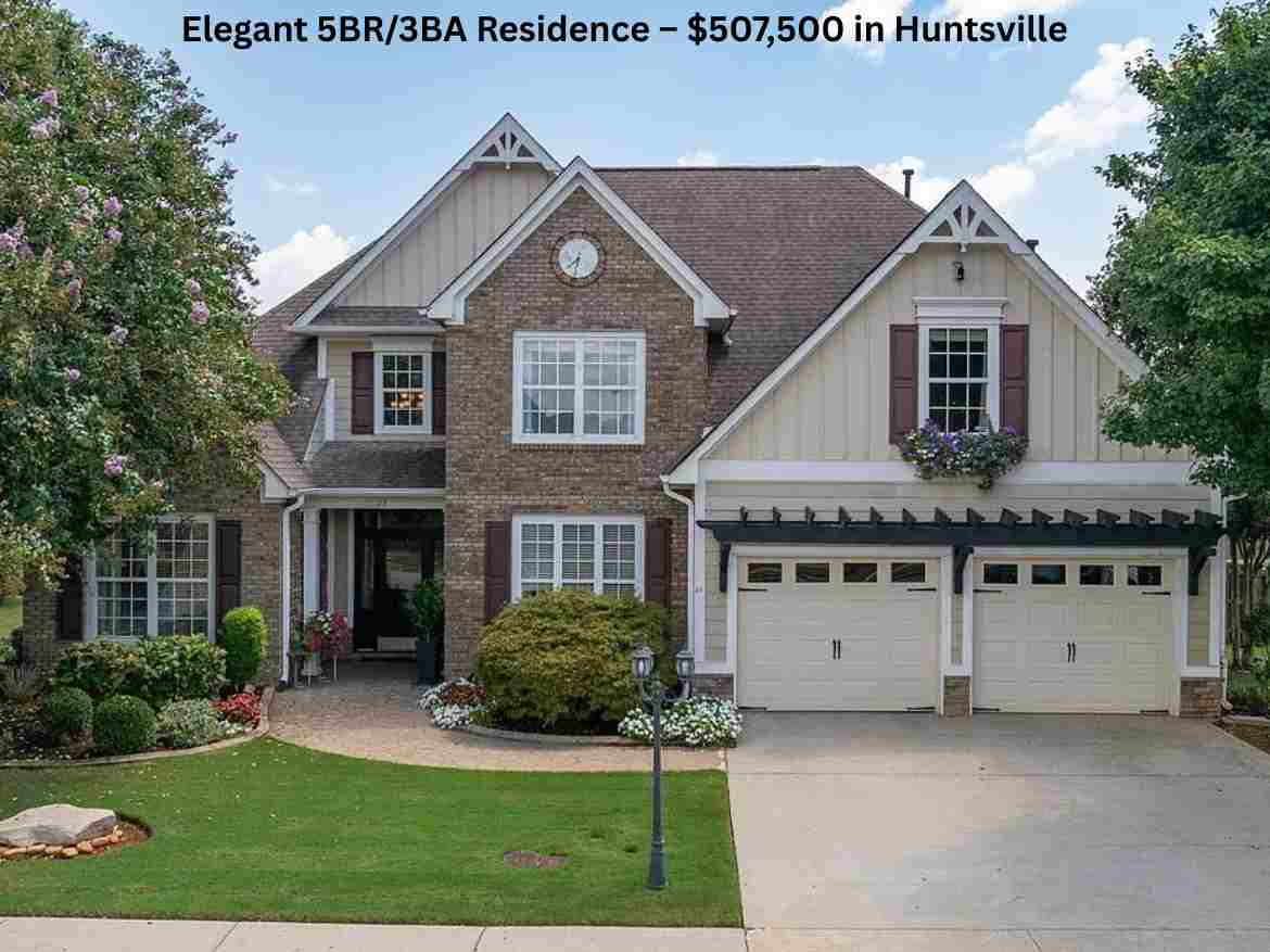 Elegant 5BR3BA Residence – $507,500 in Huntsville (12)