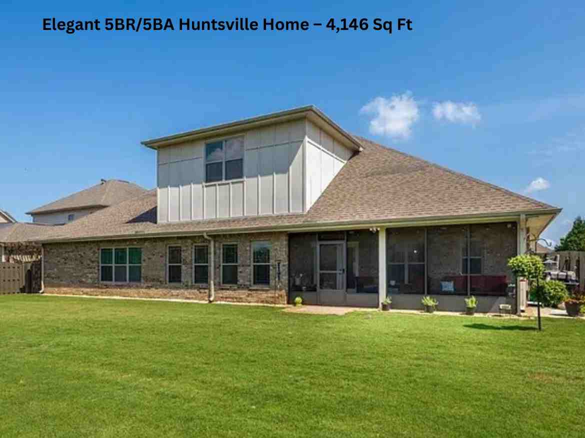 Elegant 5BR5BA Huntsville Home – 4,146 Sq Ft (2)