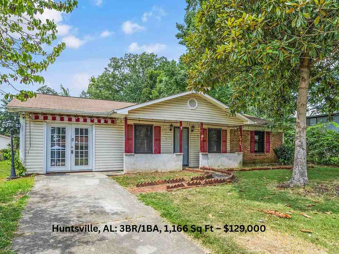 Huntsville, AL 3BR1BA, 1,166 Sq Ft – $129,000 (4)
