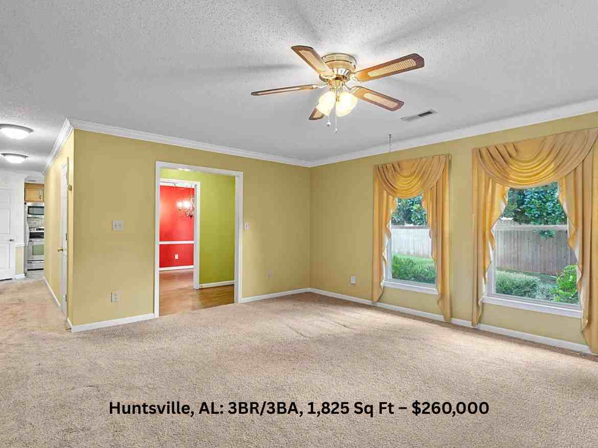 Huntsville, AL 3BR3BA, 1,825 Sq Ft – $260,000 (1)