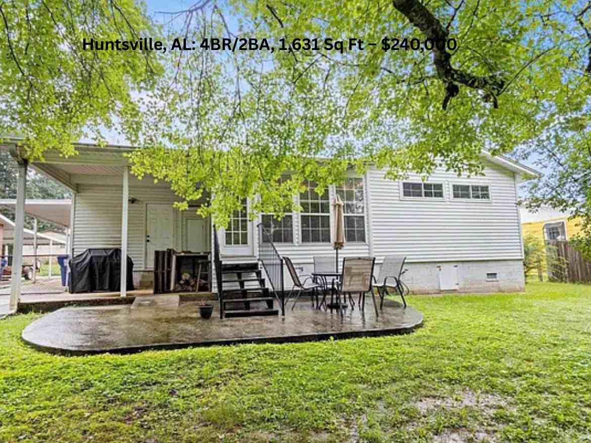 Huntsville, AL 4BR2BA, 1,631 Sq Ft – $240,000 (10)