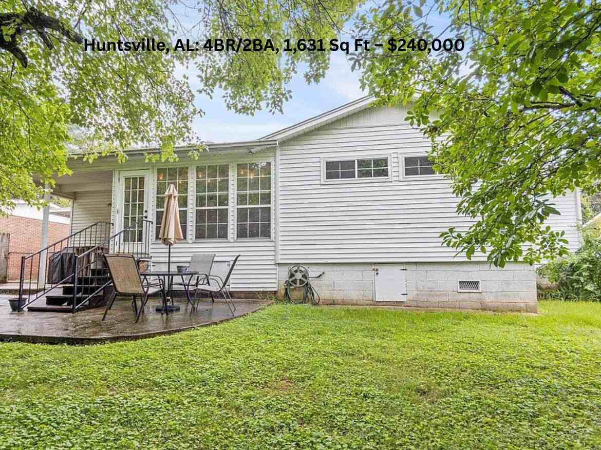 Huntsville, AL 4BR2BA, 1,631 Sq Ft – $240,000 (7)