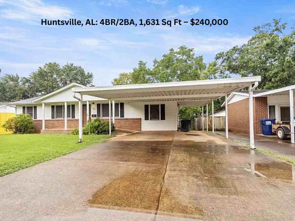 Huntsville, AL 4BR2BA, 1,631 Sq Ft – $240,000 (9)
