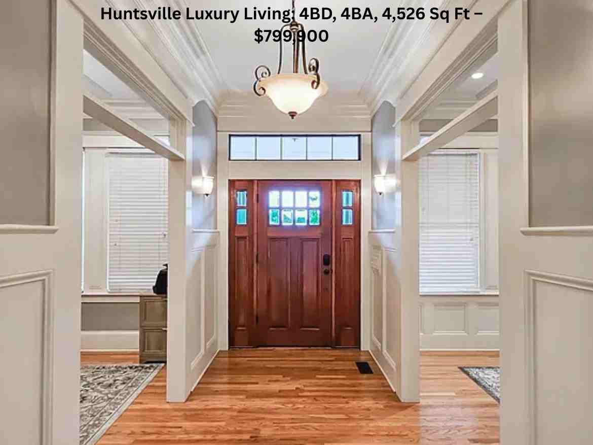 Huntsville Luxury Living 4BD, 4BA, 4,526 Sq Ft – $799,900 (1)