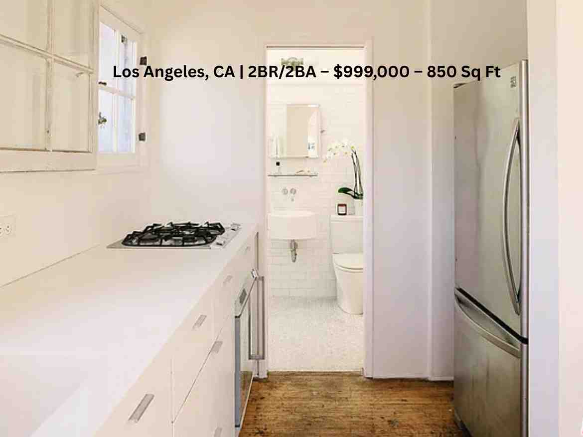 Los Angeles, CA  2BR2BA – $999,000 – 850 Sq Ft (4)