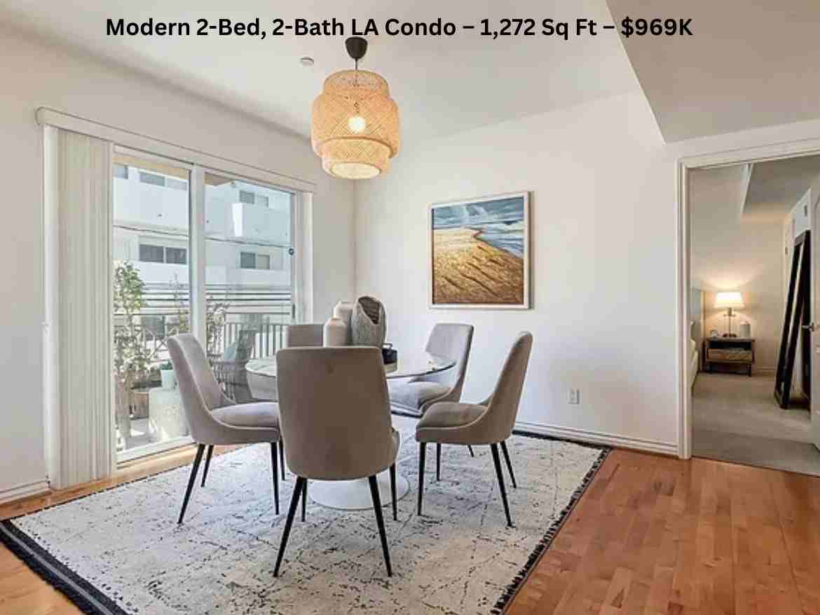 Modern 2-Bed, 2-Bath LA Condo – 1,272 Sq Ft – $969K (6)