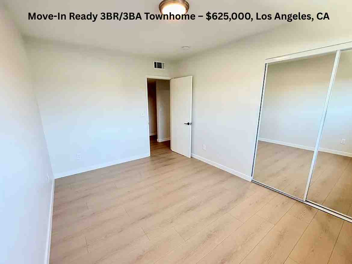 Move-In Ready 3BR3BA Townhome – $625,000, Los Angeles, CA (6)