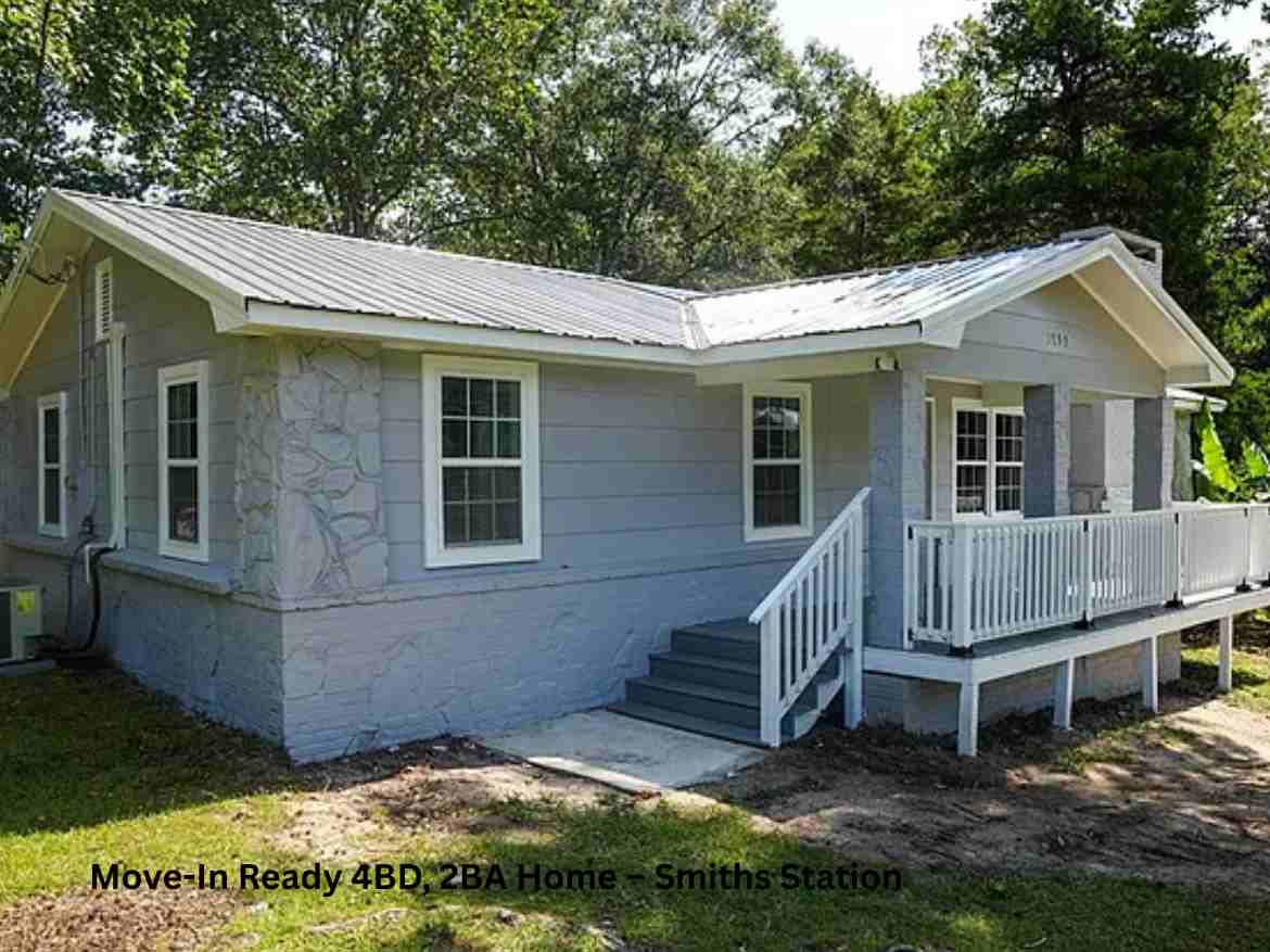 Move-In Ready 4BD, 2BA Home – Smiths Station