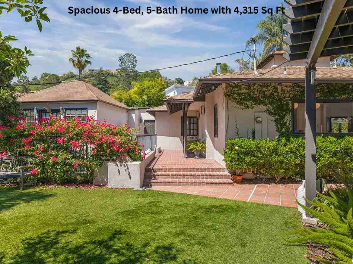 Spacious 4-Bed, 5-Bath Home with 4,315 Sq Ft