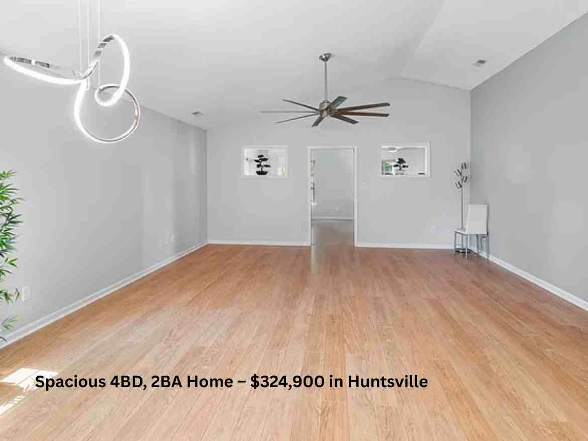 Spacious 4BD, 2BA Home – $324,900 in Huntsville (2)